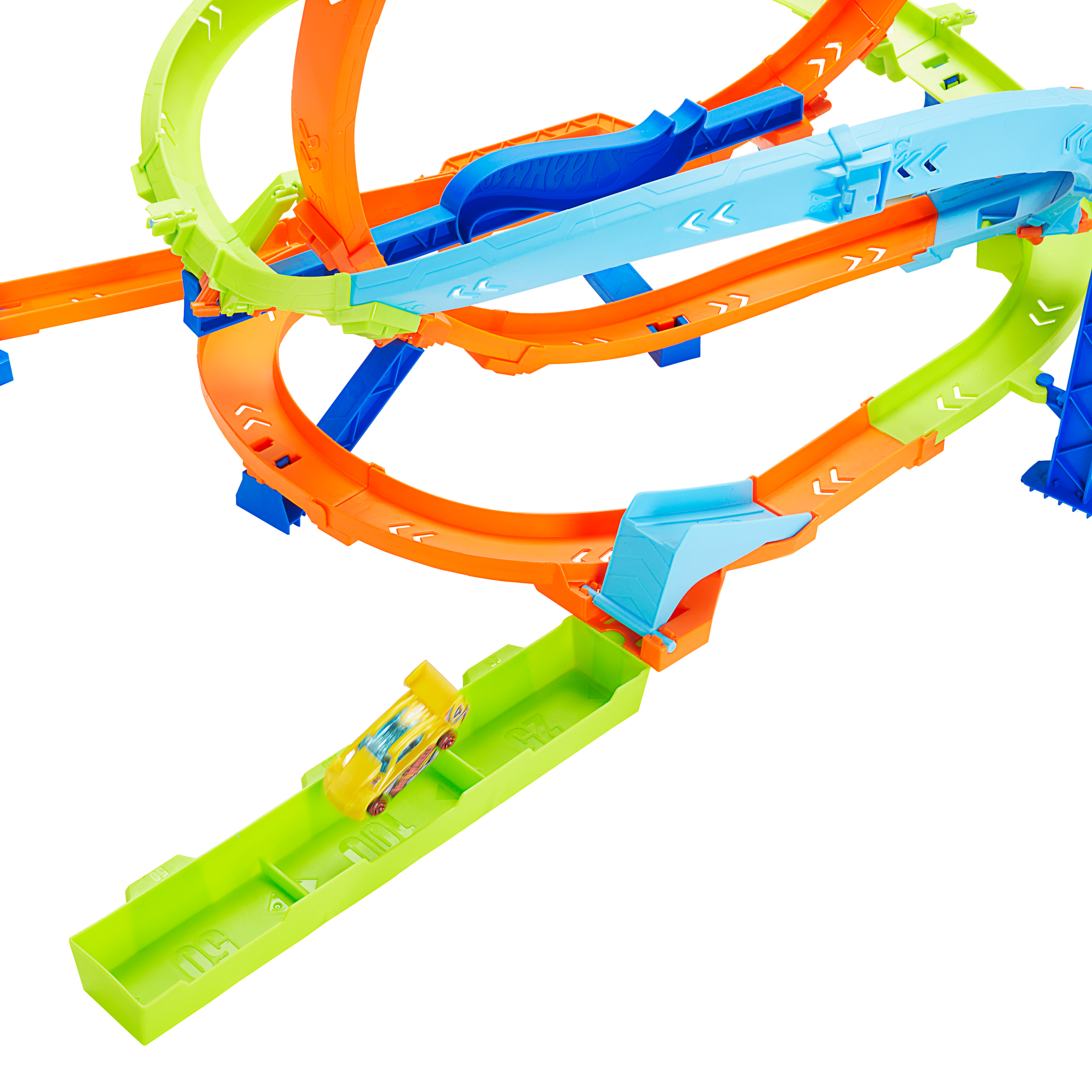 Mattel-Hot Wheels Action Loop Cyclone Challenge Track Set-HXM94-Legacy Toys