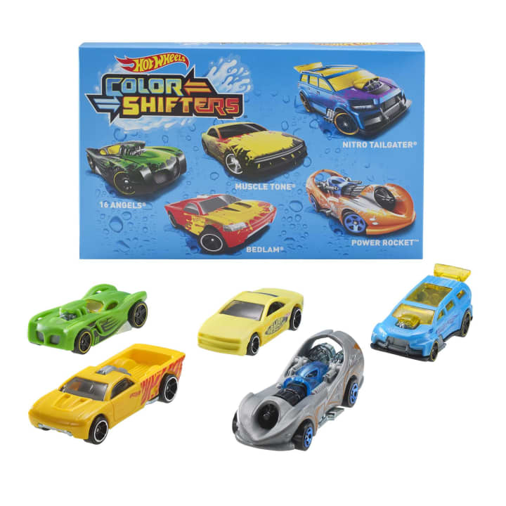 Mattel-Hot Wheels Color Shifters 5-Pack Assortment-GMY09-Legacy Toys