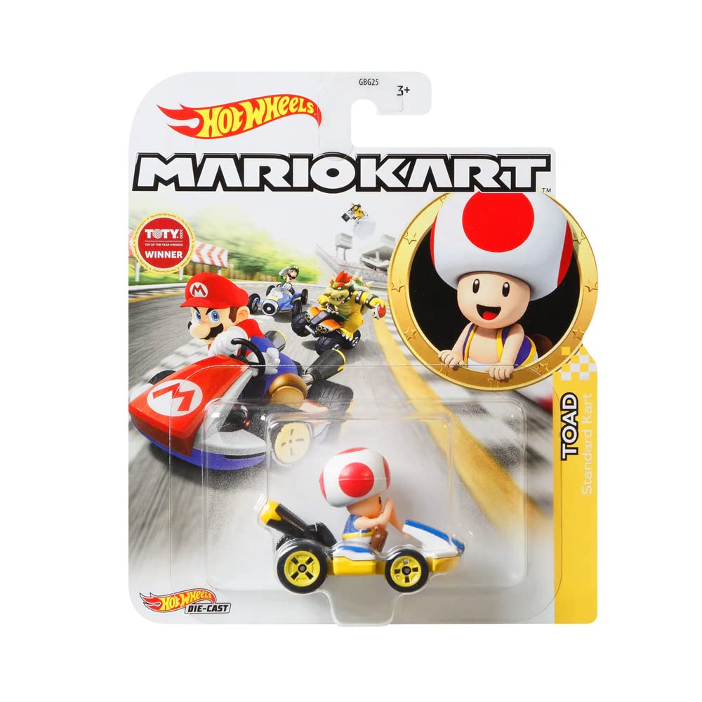 2023 Hot Wheels The Super Mario Bros. Movie MarioKart Illumination Race Car  NEW!