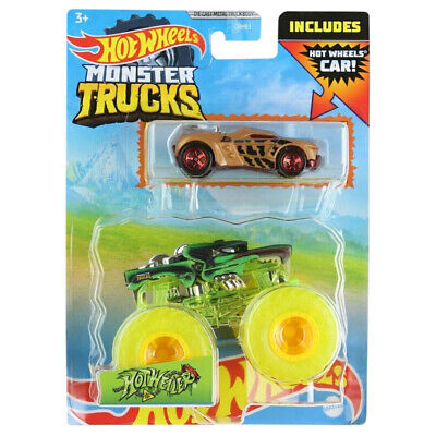 Mattel-Hot Wheels Monster Trucks - Hotweiler-HDB94-Legacy Toys