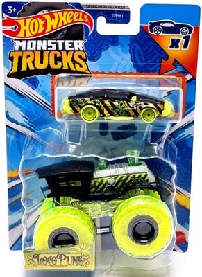 Mattel-Hot Wheels Monster Trucks - Loco Punk and Speed Bump-HKM08-Legacy Toys