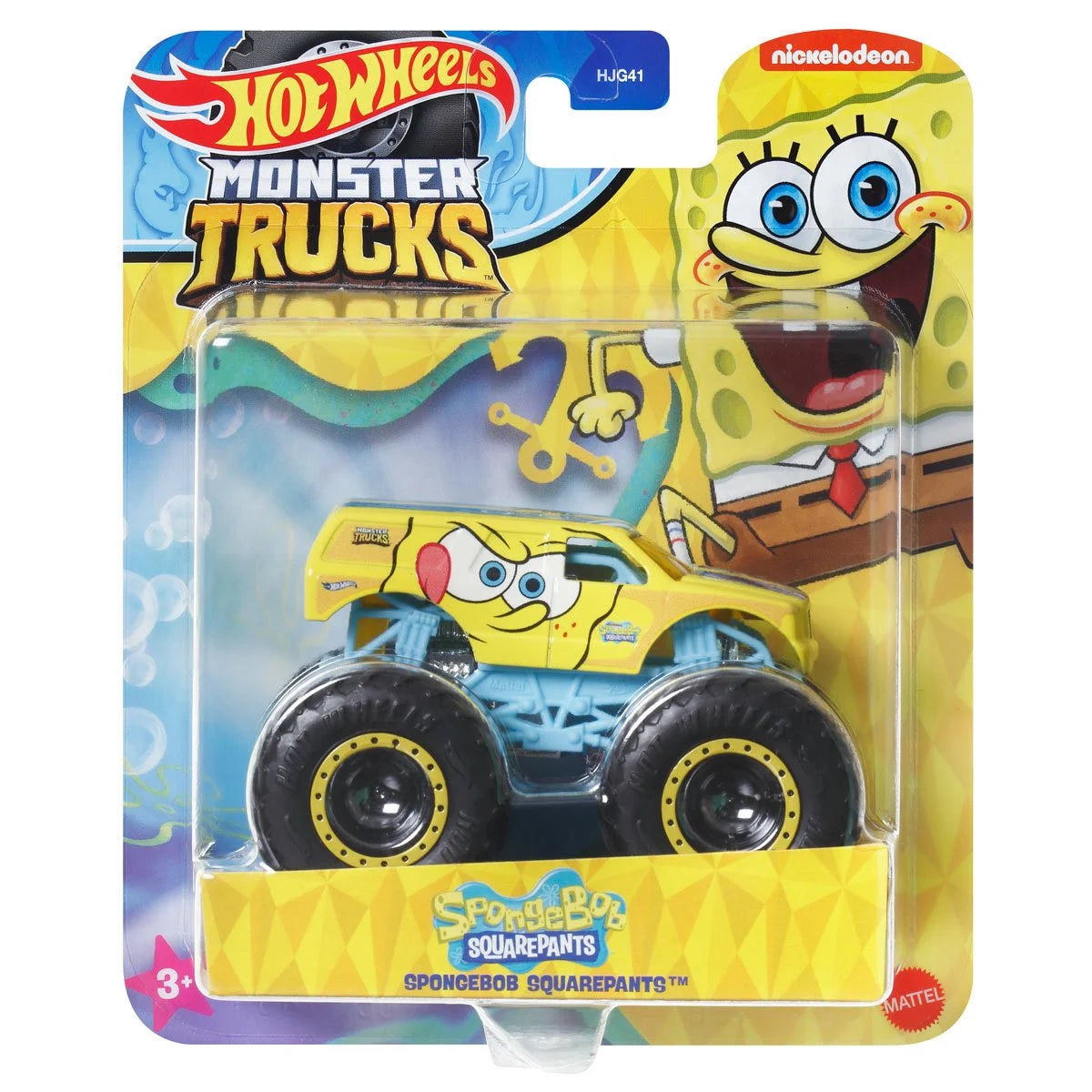 Mattel-Hot Wheels Monster Trucks - SpongeBob SquarePants-HWN76-SpongeBob-Legacy Toys