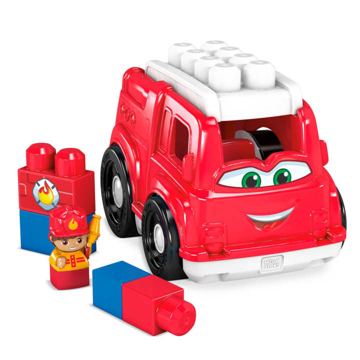 Mattel-Mega Bloks Freddy Fire Truck-GXX08-Legacy Toys