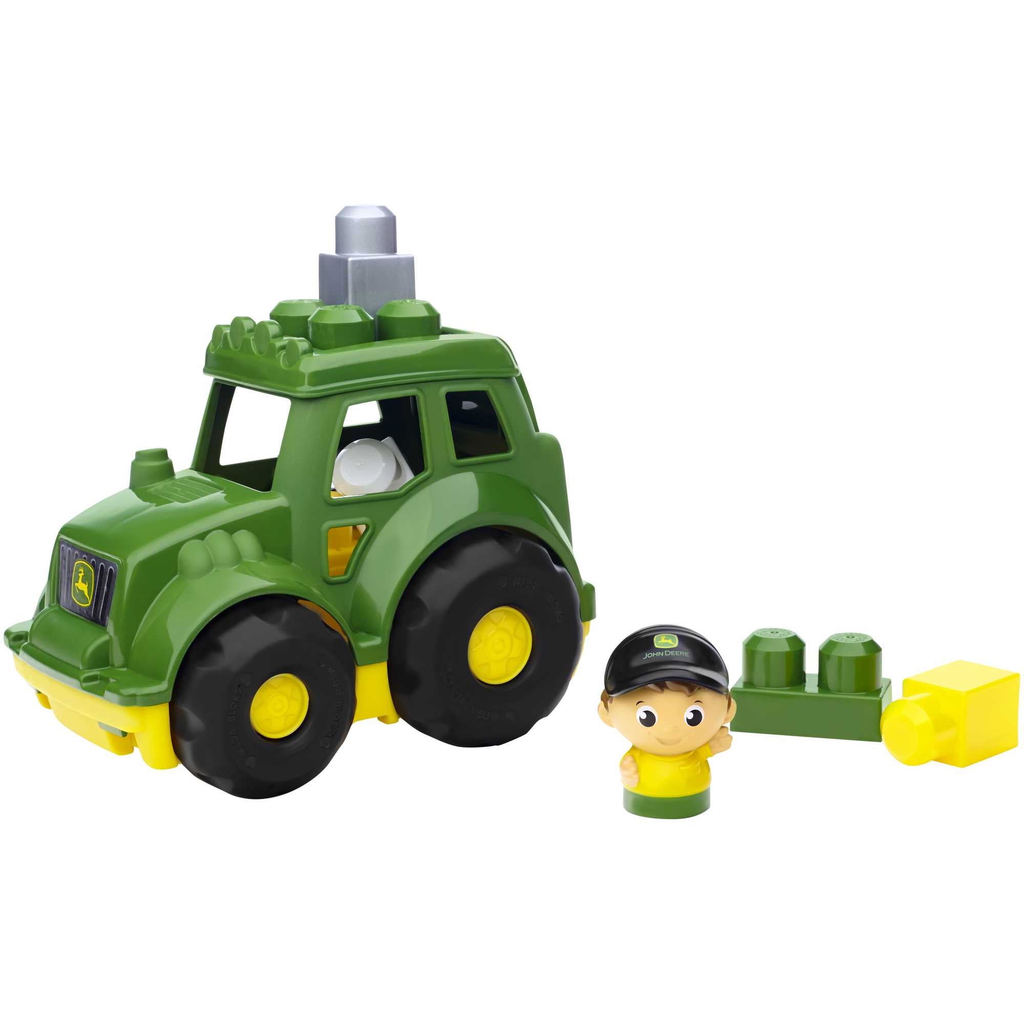 Mattel-Mega Bloks John Deere™ Lil' Tractor-CND89-Legacy Toys