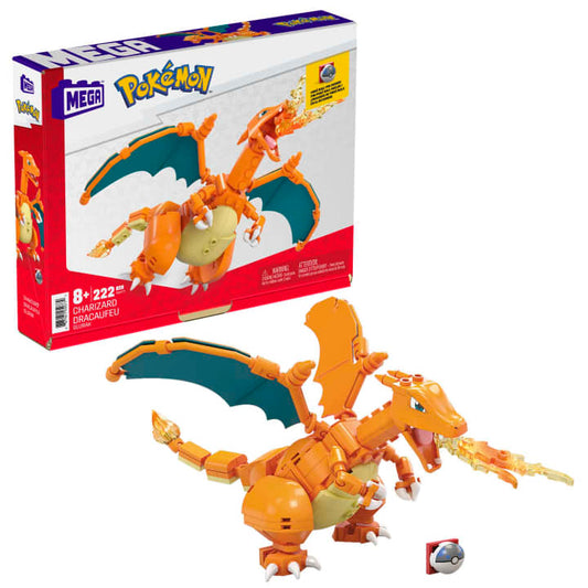 Mattel-Mega Construx™ Pokémon™ Charizard-GWY77-Legacy Toys