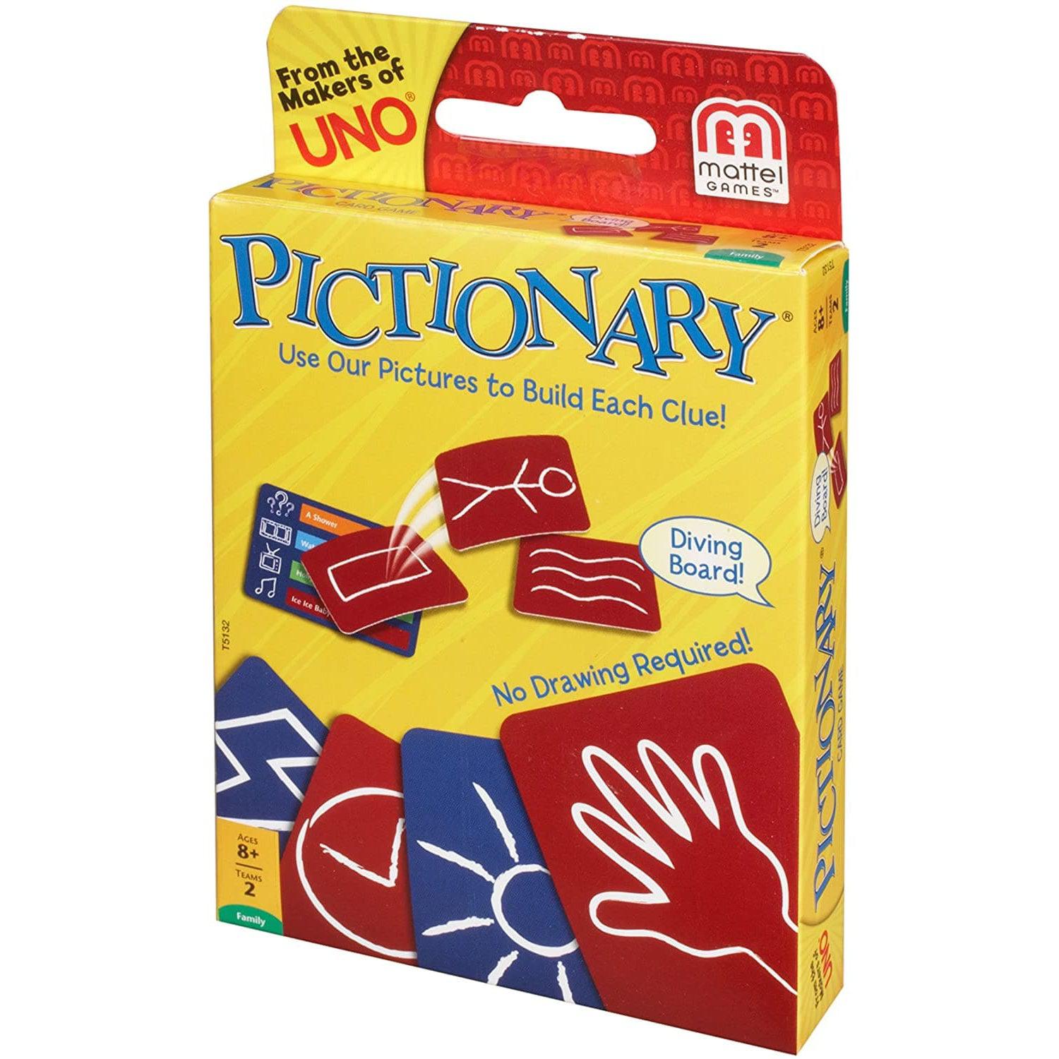 Mattel-Pictionary Card Game-GXV36-Legacy Toys