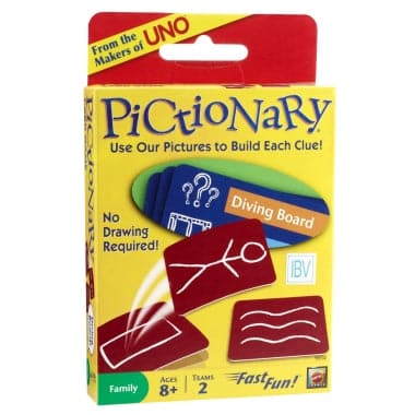Mattel-Pictionary Card Game-GXV36-Legacy Toys