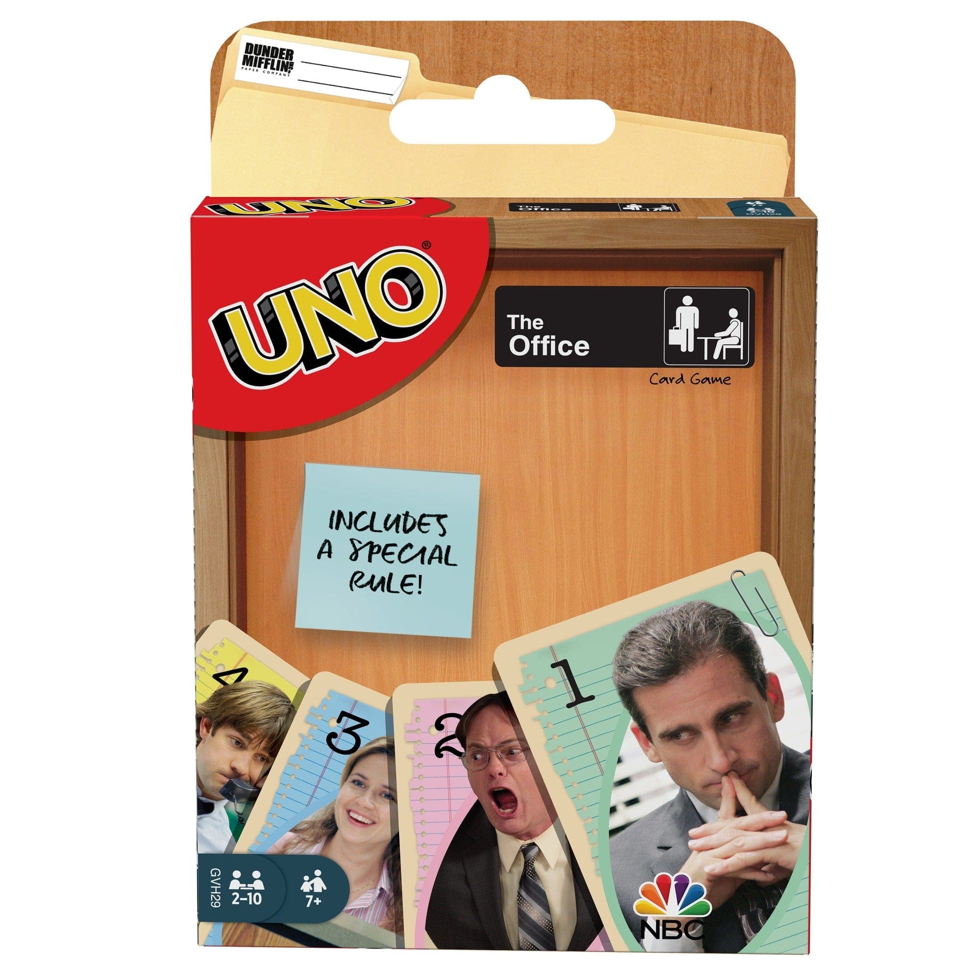 Mattel-UNO Card Game - The Office Edition-GVH29-Legacy Toys