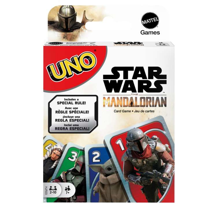 Mattel-UNO Star Wars the Mandalorian themed Deck-HJR23-Legacy Toys