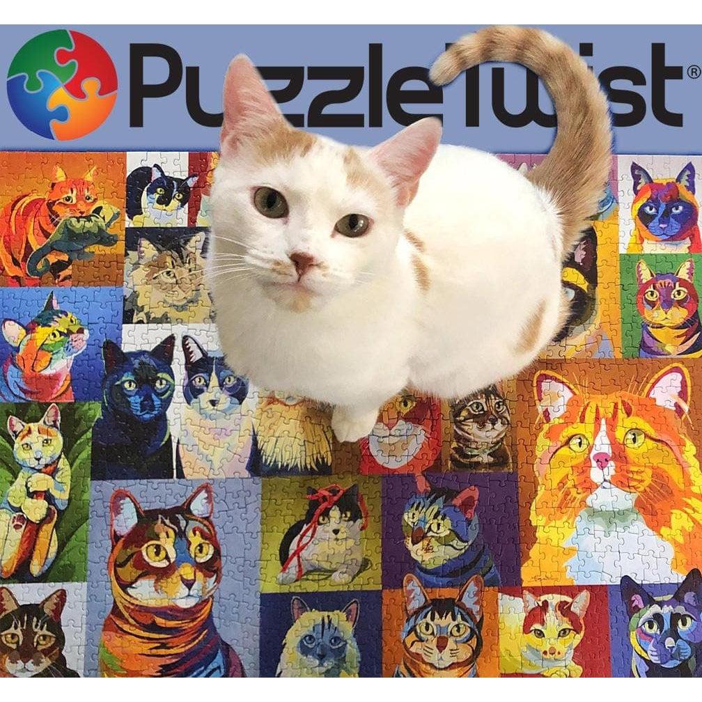 Maynards-Puzzle Twist - Cattitude - 1,000 Piece-MA10612-Legacy Toys