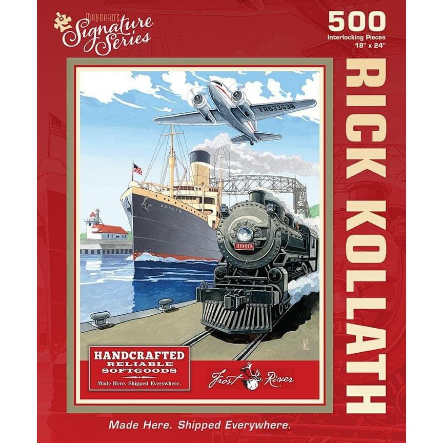 Maynards-Signature Series - Rick Kollath: Made Here. Shipped Everywhere - 500 Piece Puzzle-10141-Legacy Toys