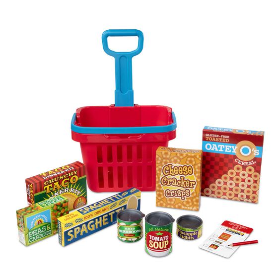 Melissa & Doug-Rolling Grocery Basket-4073-Legacy Toys