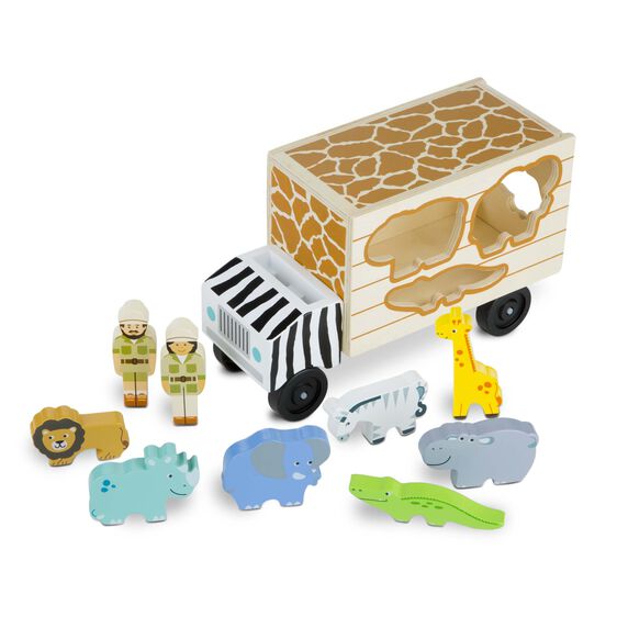 Melissa & Doug-Safari Animal Rescue Truck-5180-Legacy Toys