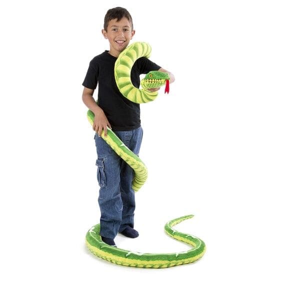 Melissa & Doug-Snake - Lifelike Animal Giant Plush-8841-Legacy Toys