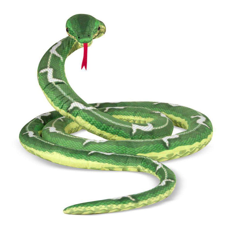 Melissa & Doug-Snake - Lifelike Animal Giant Plush-8841-Legacy Toys