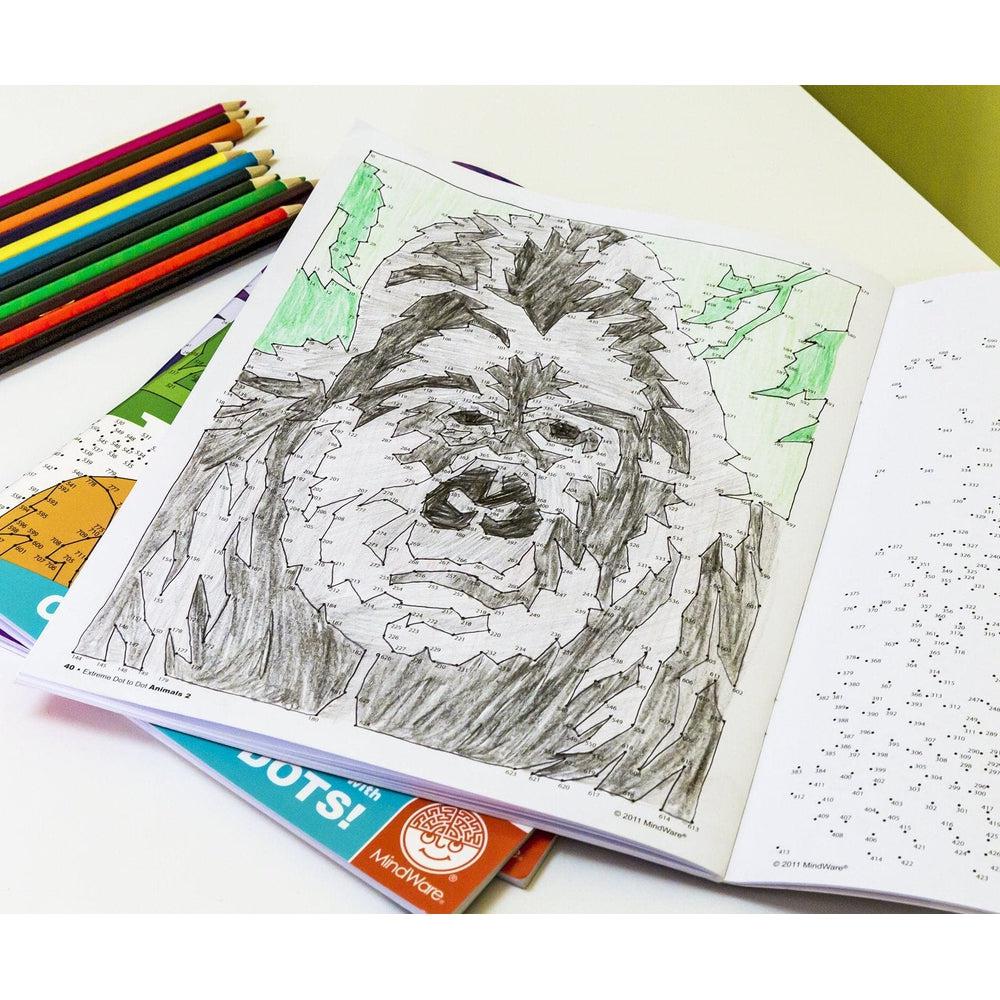 MindWare-Extreme Dot to Dot - Animals 2-52136-Legacy Toys