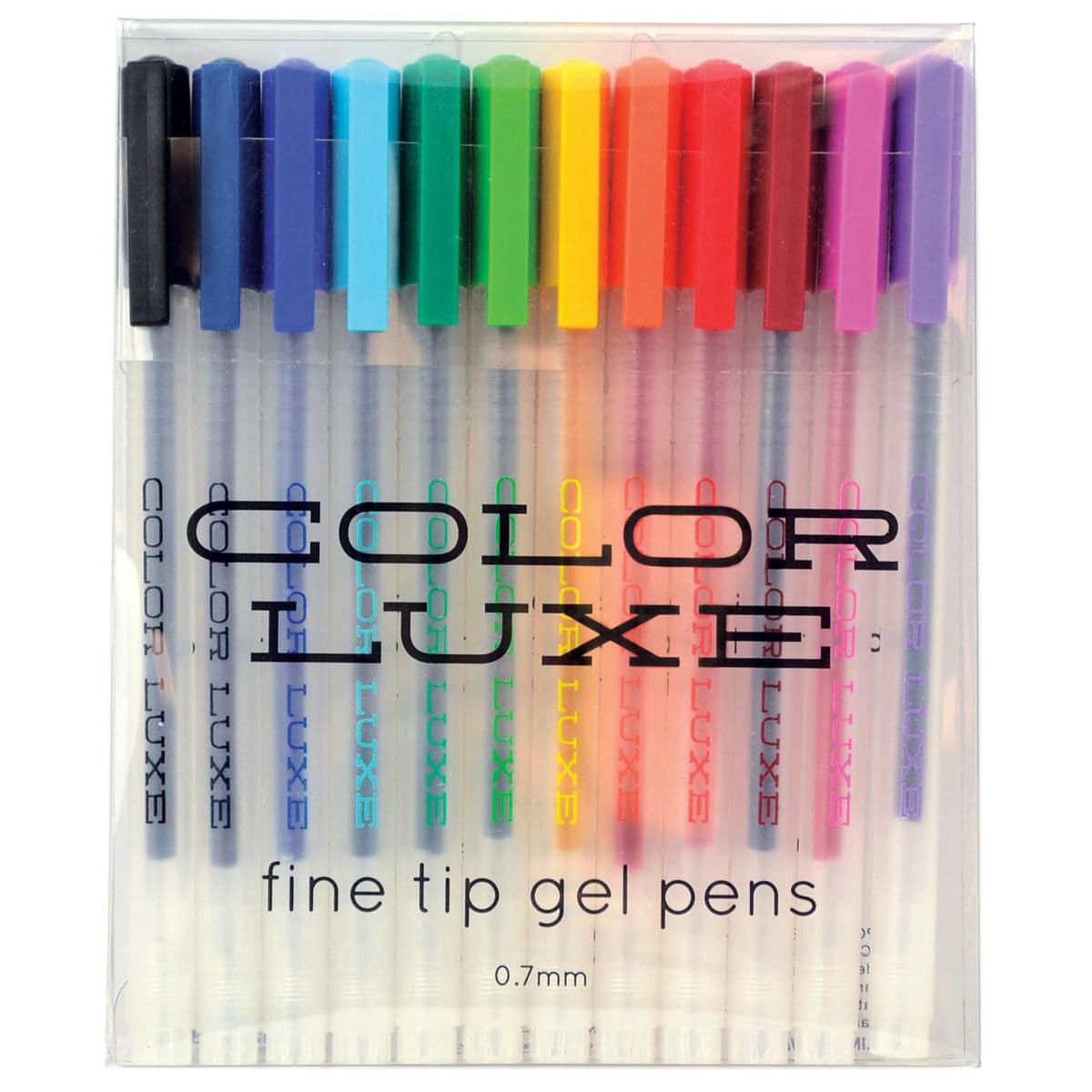 Ooly-Color Luxe Colored Gel Pens - Set of 12-132-039-Legacy Toys