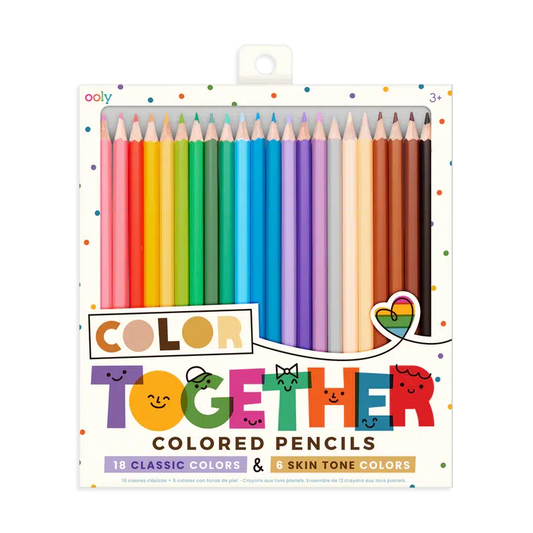 Ooly-Color Together Colored Pencils - Set of 24-128-169-Legacy Toys