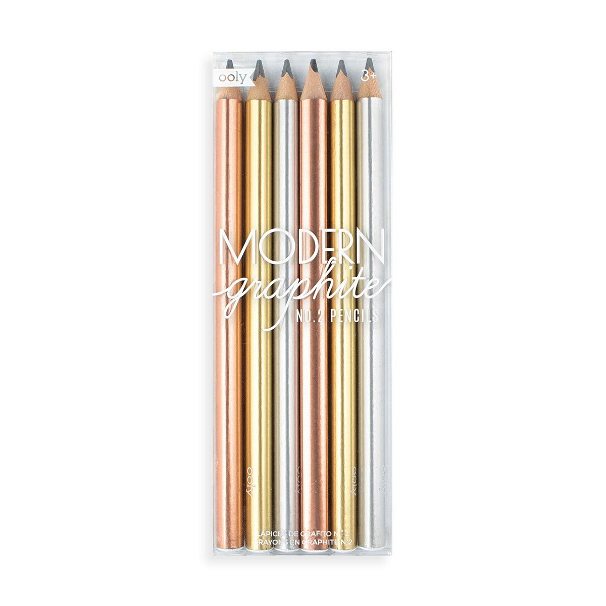 Ooly-Modern Graphite Pencils - Set of 6-128-144-Legacy Toys