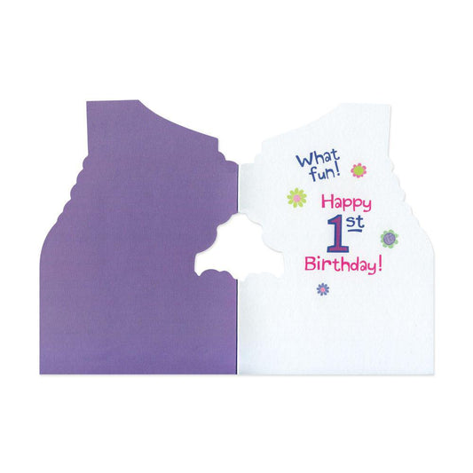 Peaceable Kingdom-Age 1 Giraffe Card-5038GL-Legacy Toys