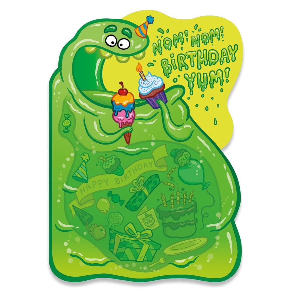 Peaceable Kingdom-Neon Birthday Card Blob-5938NE-Legacy Toys