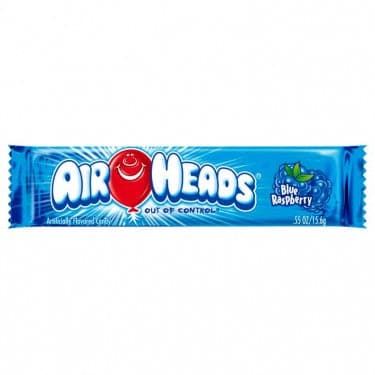 Perfetti-Air Heads - Blue Raspberry - Changemaker-400235-Legacy Toys