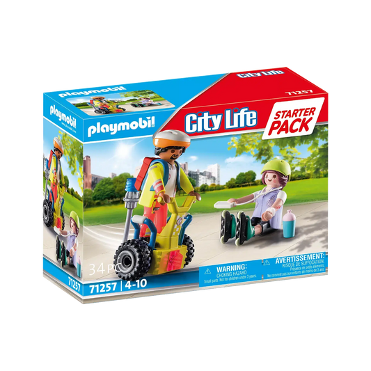 Playmobil-City Life - Balance Racer Starter Pack-71257-Legacy Toys