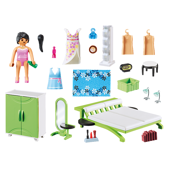 Playmobil-City Life - Bedroom-9271-Legacy Toys