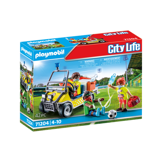 Playmobil-City Life - Rescue Cart-71204-Legacy Toys