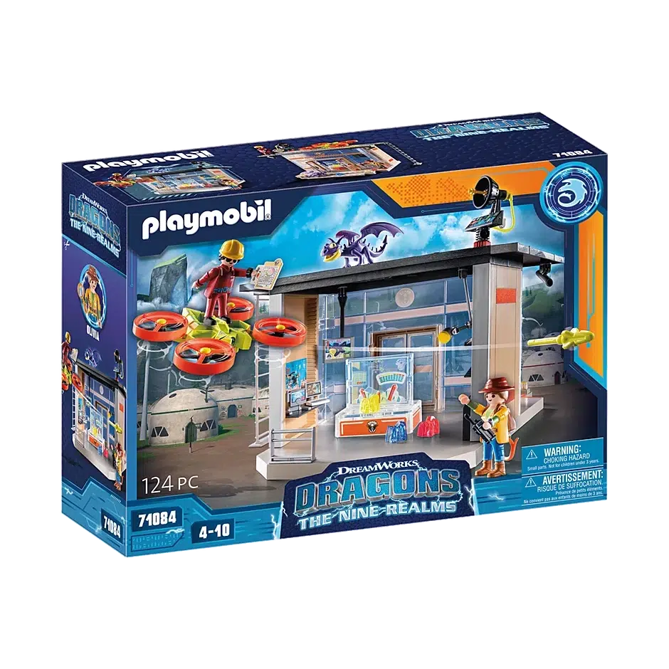 Playmobil-Dragons: The Nine Realms - Icaris Lab-71084-Legacy Toys