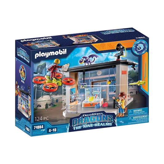 Playmobil-Dragons: The Nine Realms - Icaris Lab-71084-Legacy Toys