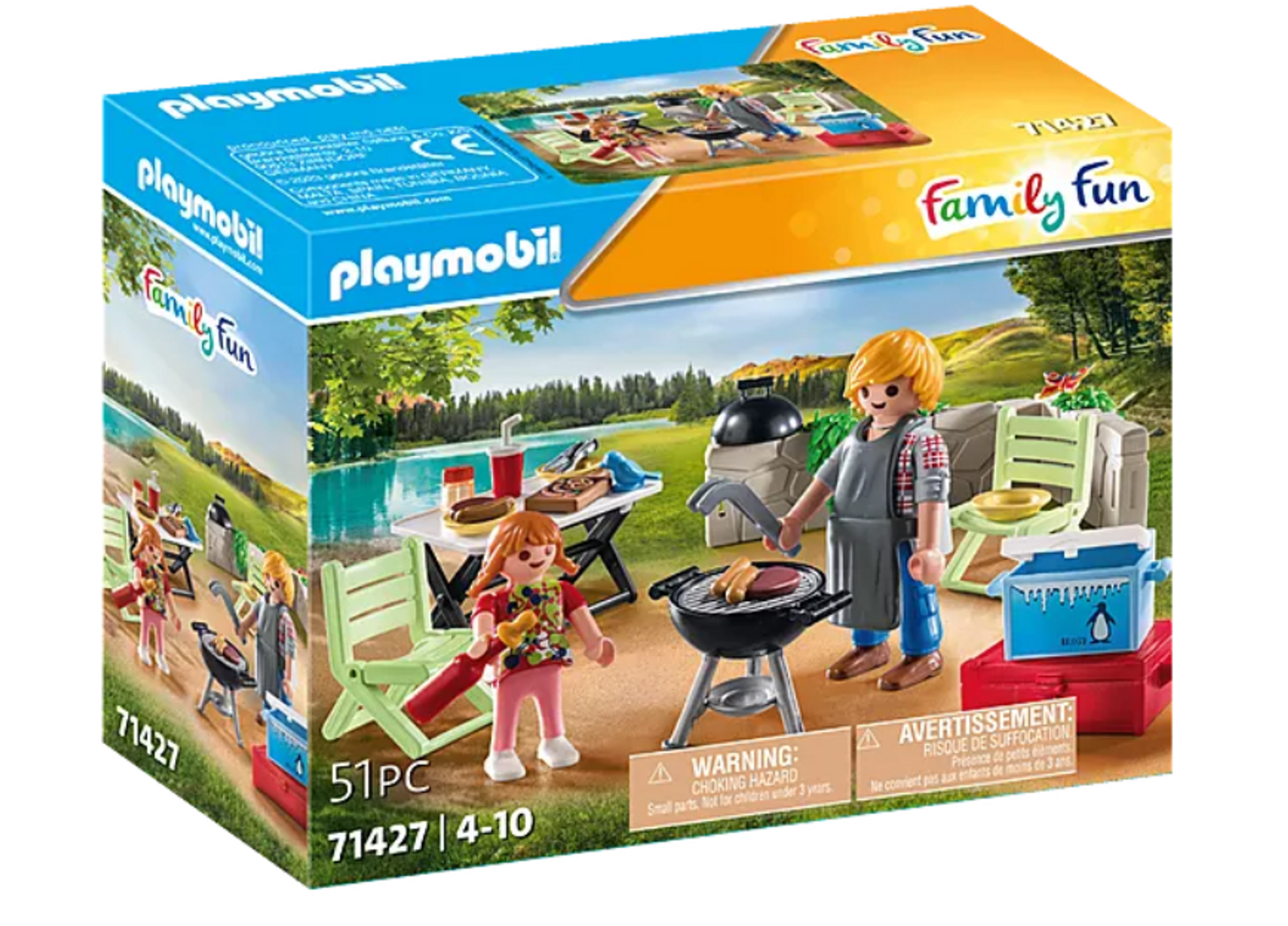 Playmobil-Family Barbecue-71427-Legacy Toys