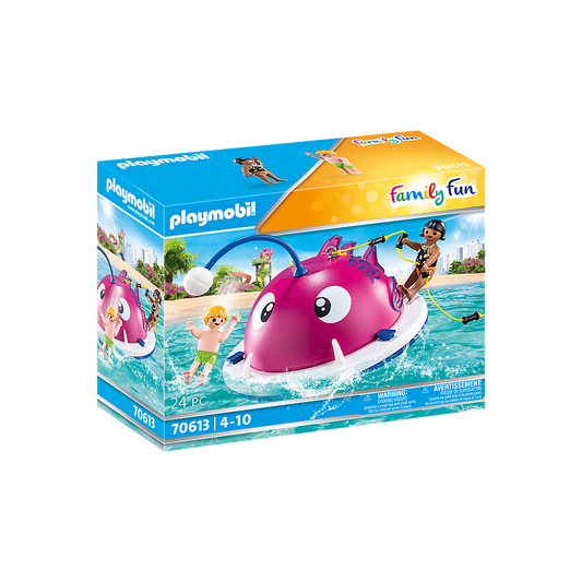 Playmobil-Family Fun - Swimming Island-70613-Legacy Toys