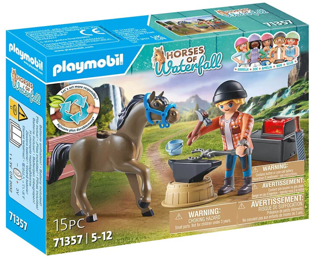 Playmobil-Farrier Ben-71357-Legacy Toys