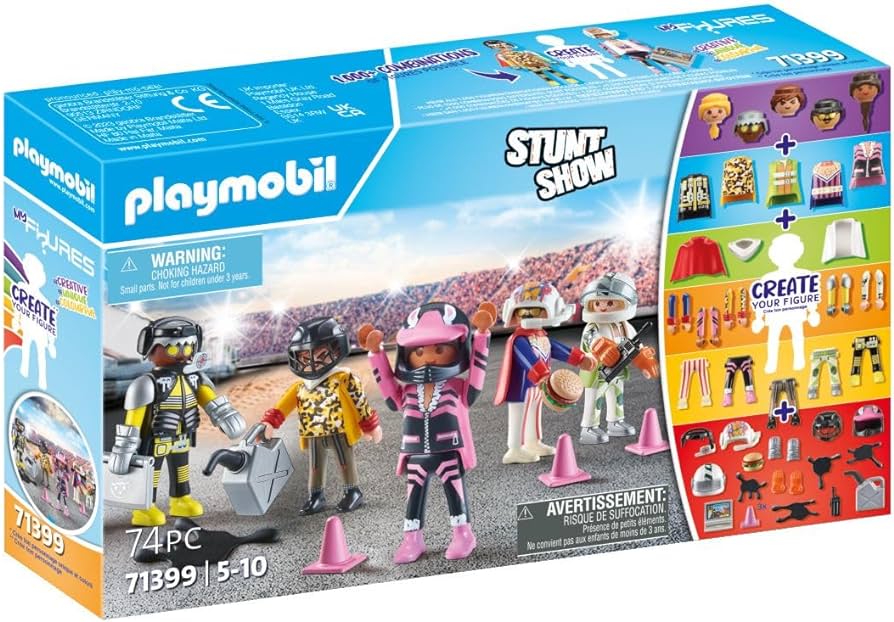 Playmobil-My Figures: Stunt Show-71399-Legacy Toys