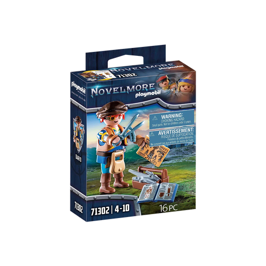 Playmobil-Novelmore - Dario with Tools-71302-Legacy Toys