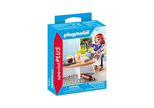 Playmobil-Pastry Chef-71479-Legacy Toys