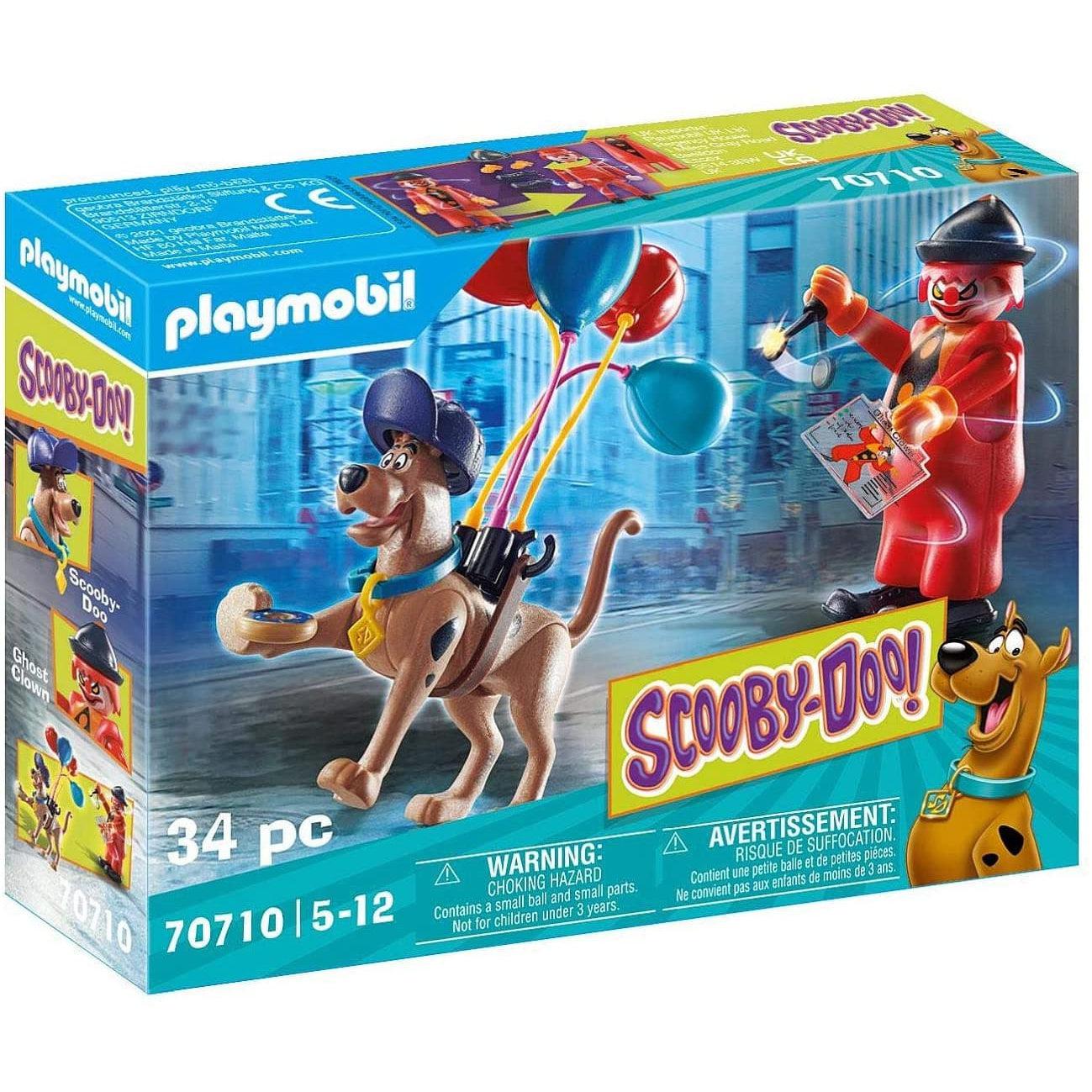 Playmobil-SCOOBY-DOO! Adventure with Ghost Clown-70710-Legacy Toys