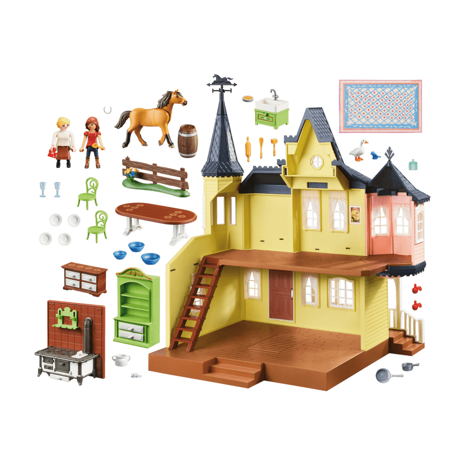 Playmobil-Spirit - Lucky's Happy Home-9475-Legacy Toys