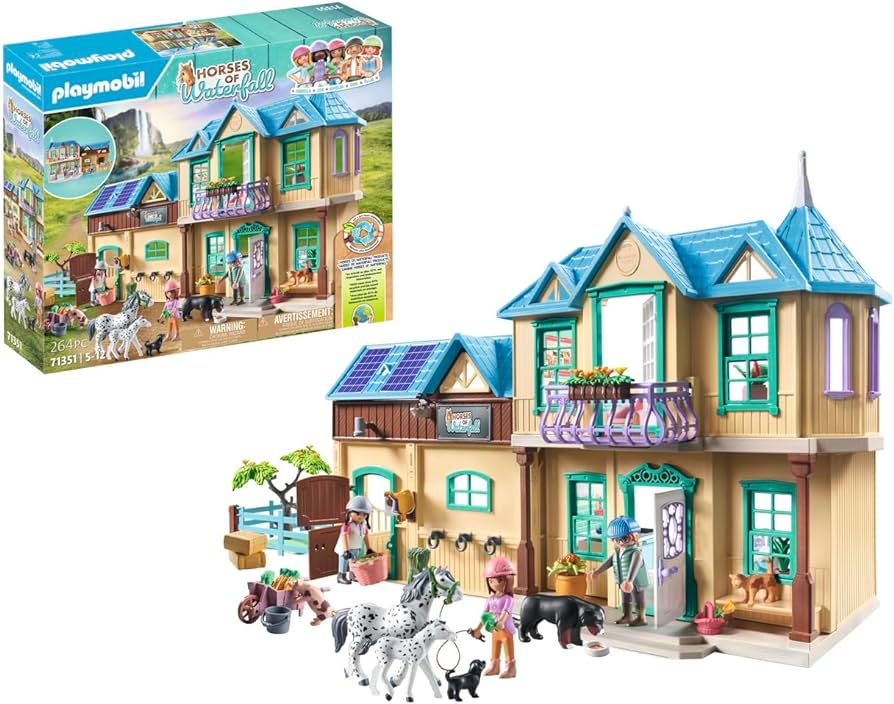 Playmobil-Waterfall Ranch-71351-Legacy Toys