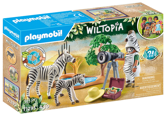 Playmobil-Wiltopia - Wildlife Photographer-71295-Legacy Toys