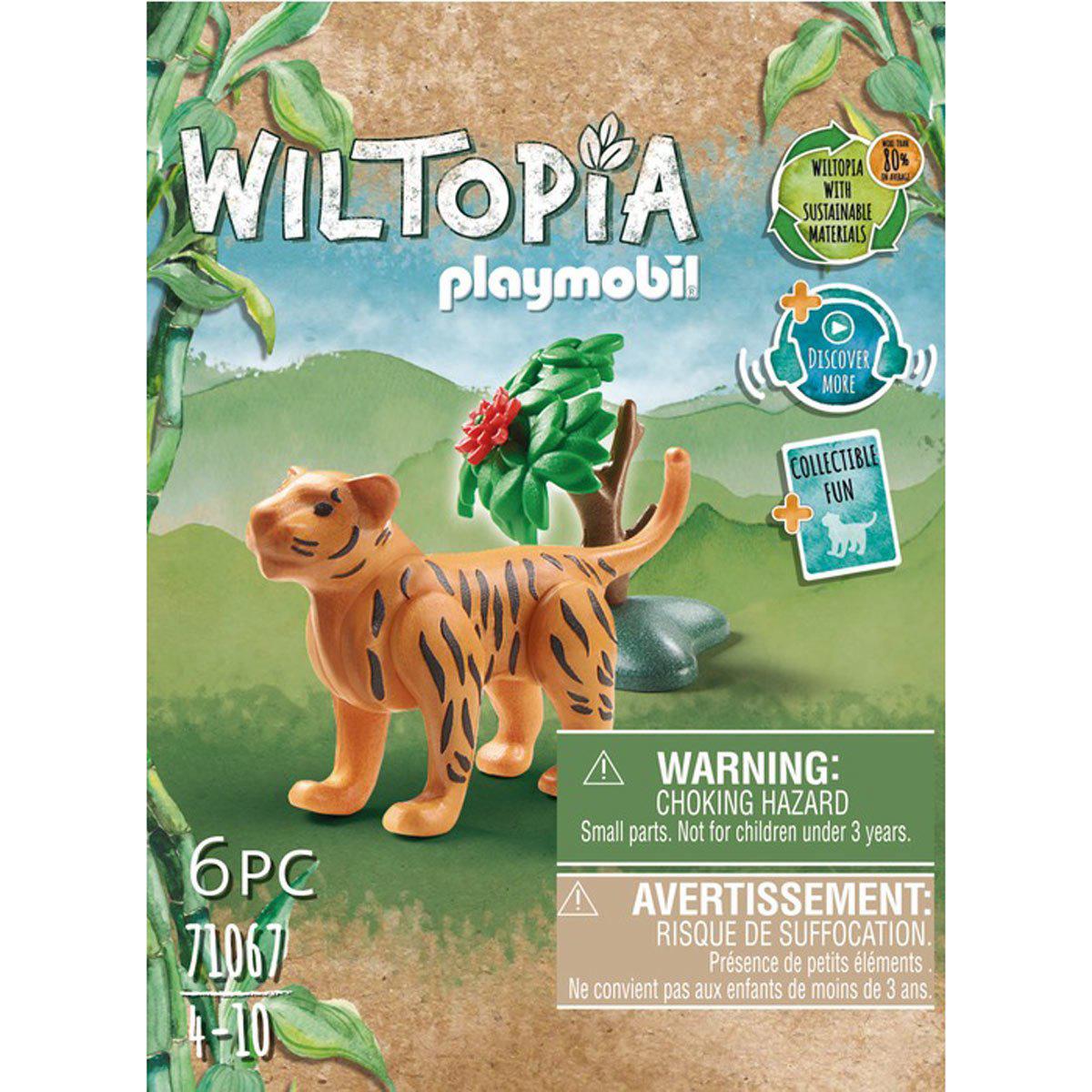 Playmobil-Wiltopia - Young Tiger-71067-Legacy Toys