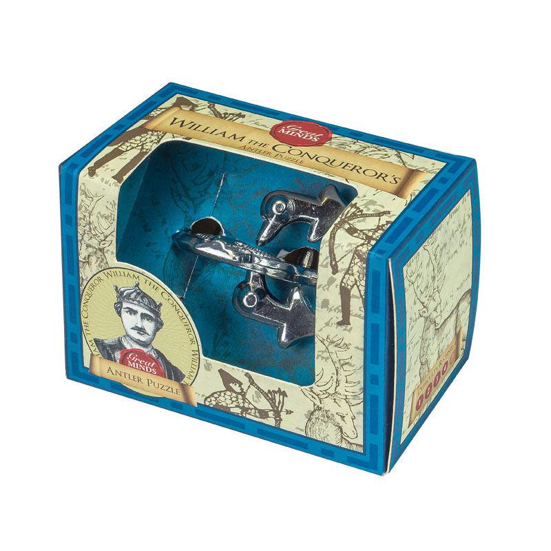 Professor Puzzle-Great Minds Puzzles-1330-William the Conqueror's Antler Puzzle-Legacy Toys