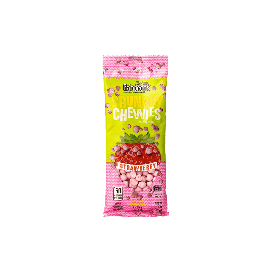 Raindrops-Crunchy Chewies - Strawberry 1.4 oz Bag-R11000-Single-Legacy Toys