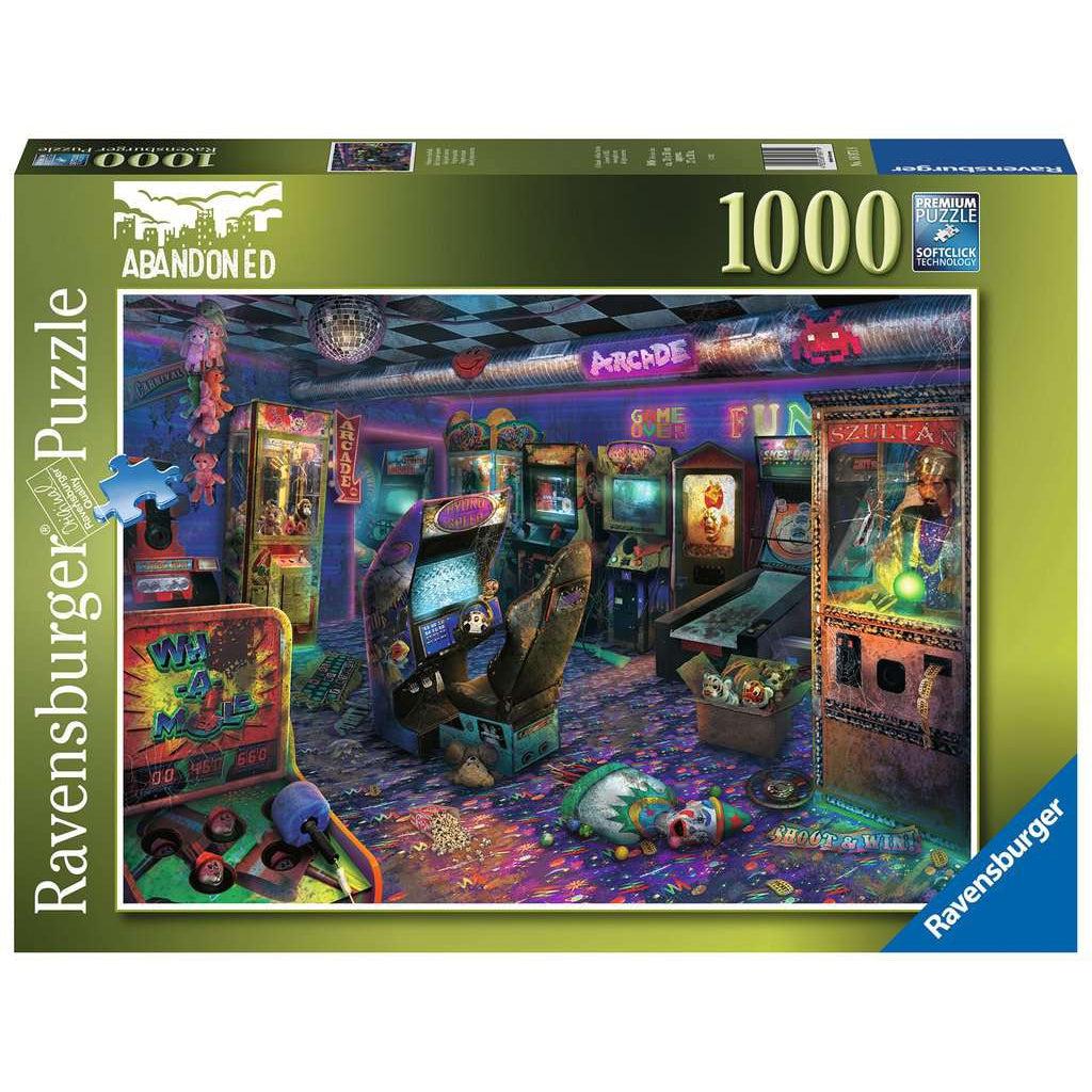 Ravensburger-Abandoned: Forgotten Arcade 1000 Piece Puzzle-16971-Legacy Toys