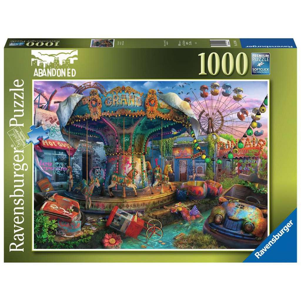 Ravensburger-Abandoned: Gloomy Carnival 1000 Piece Puzzle-16190-Legacy Toys