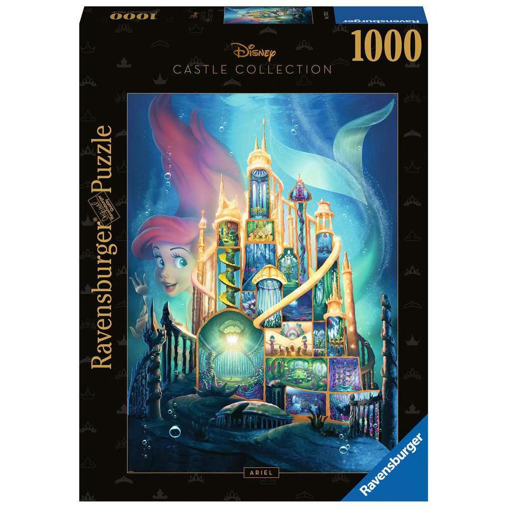 Ravensburger-Disney Castles: Ariel 1000 Piece Puzzle-17337-Legacy Toys