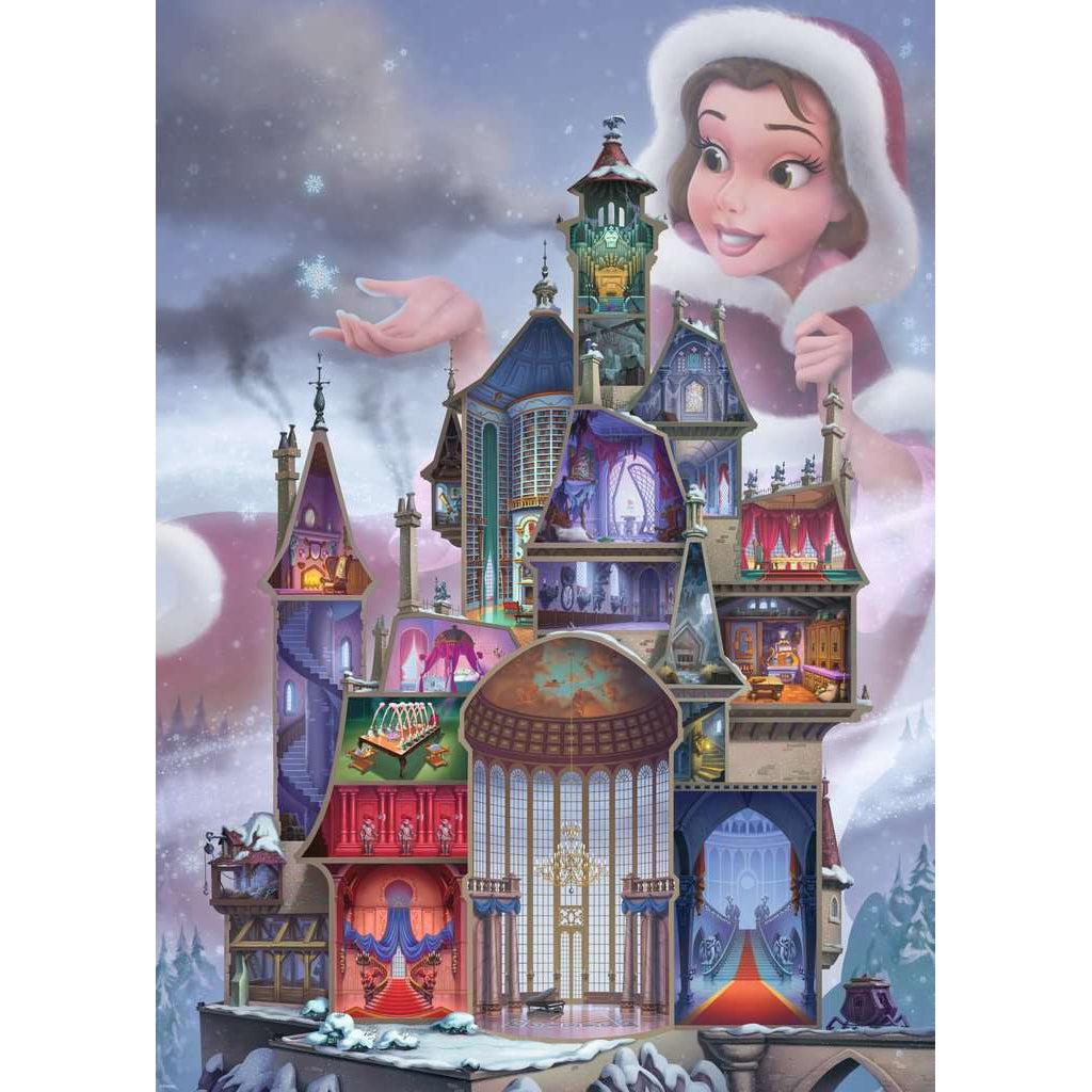 Ravensburger-Disney Castles: Belle 1000 Piece Puzzle-17334-Legacy Toys