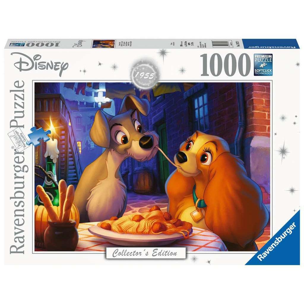 Ravensburger-Disney Collector's Edition: Lady and the Tramp 1000 Piece Puzzle-13972-Legacy Toys