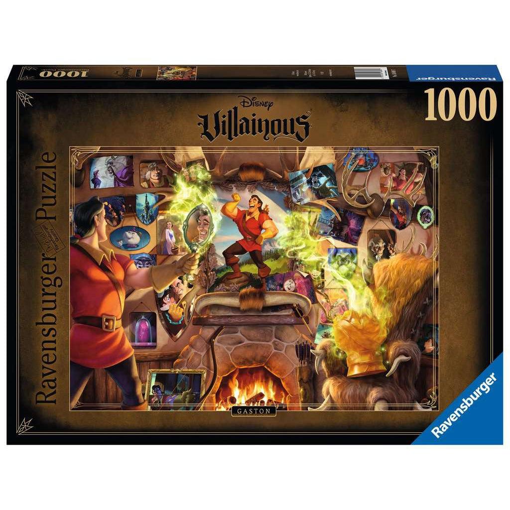 Ravensburger-Disney Villainous: Gaston 1000 Piece Puzzle-16889-Legacy Toys